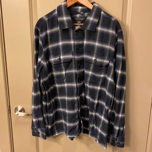 Banana Republic Heavy Flannel Shirt Jacket